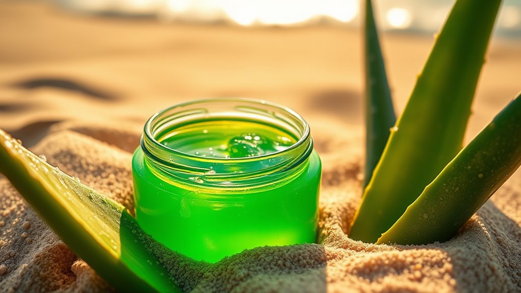 This Natural Gel Is a Lifesaver for Sunburn Relief